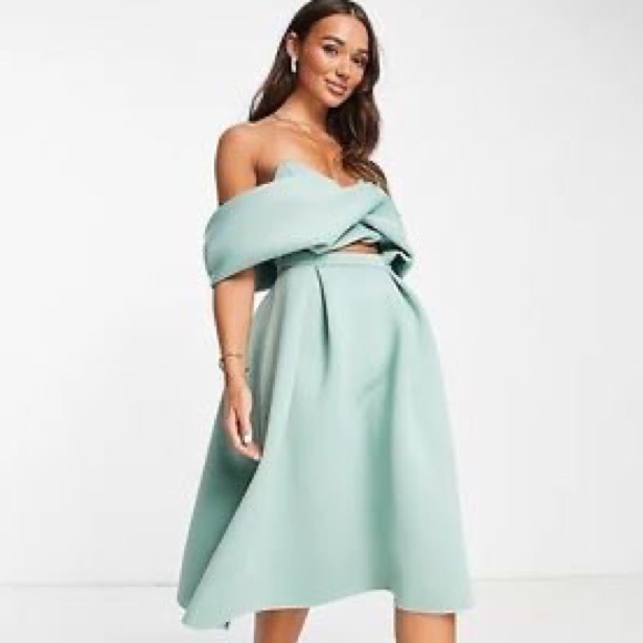 ASOS 2-piece midi dress - Picture 1 of 1